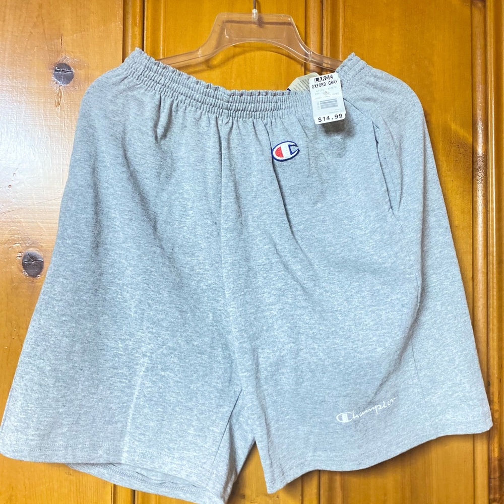 Champion Oxford Gray Jersey Shorts